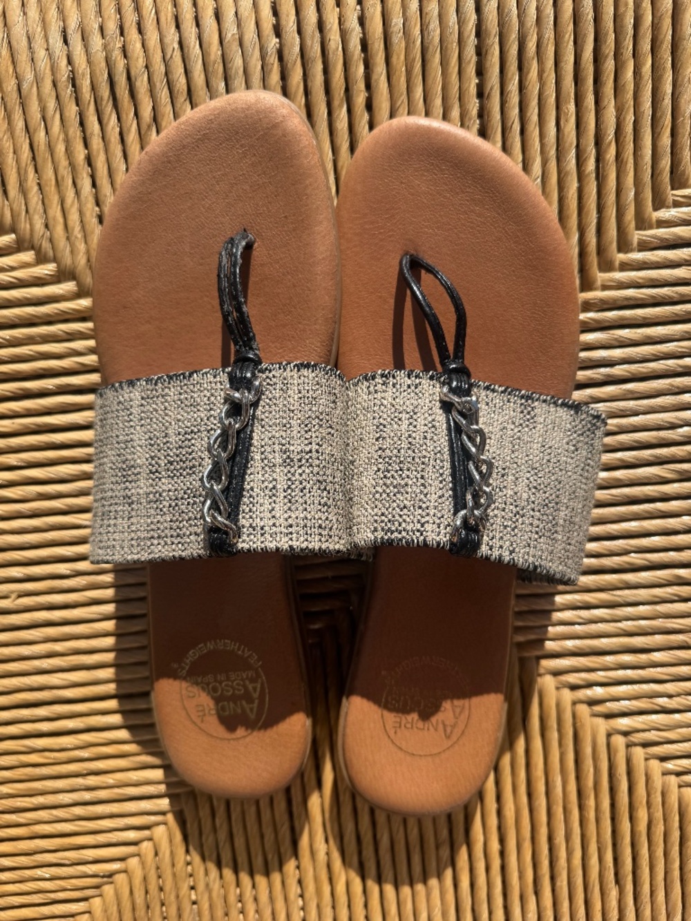 Andre Assous sandals size 9